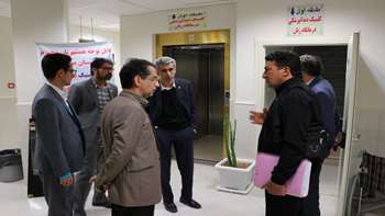 بازدید رئیس دانشگاه علوم پزشکی استان سمنان از واحدهای تحت پوشش دانشگاه در شهرستان مهدیشهر98.11.16
